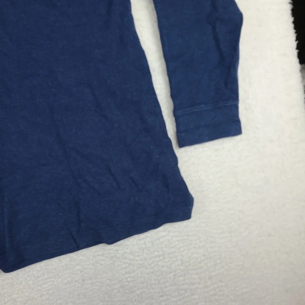 Polo Ralph Lauren Sweater Mens 2XB 2XL XXL BIG Blue Navy Quarter Zip Estate Rib